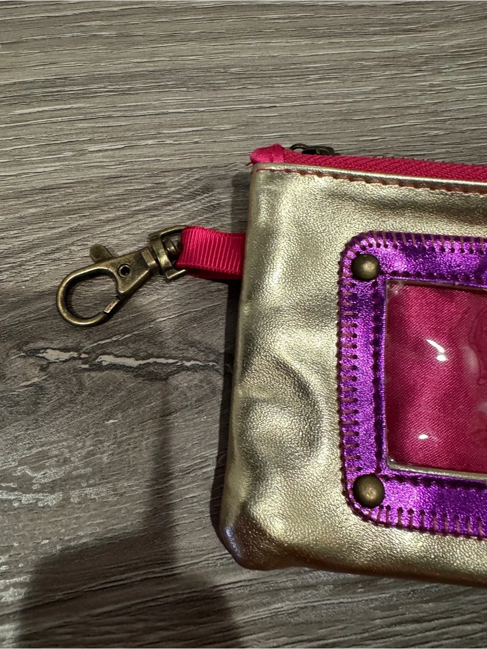 Owl Coin Purse Pouch - Think Happy Be Happy - Good Condition